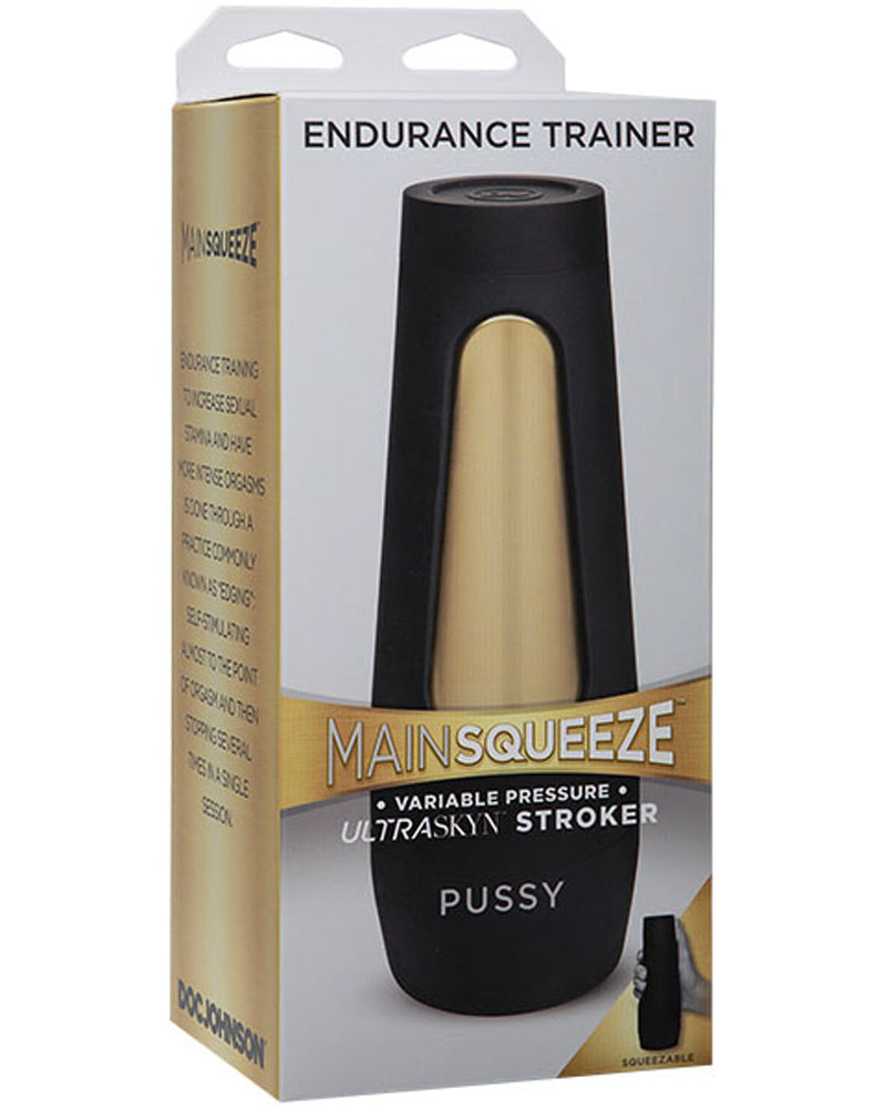 "Main Squeeze - Endurance Trainer - Ultraskyn Stroker - Pussy DJ5202-05-BX"
