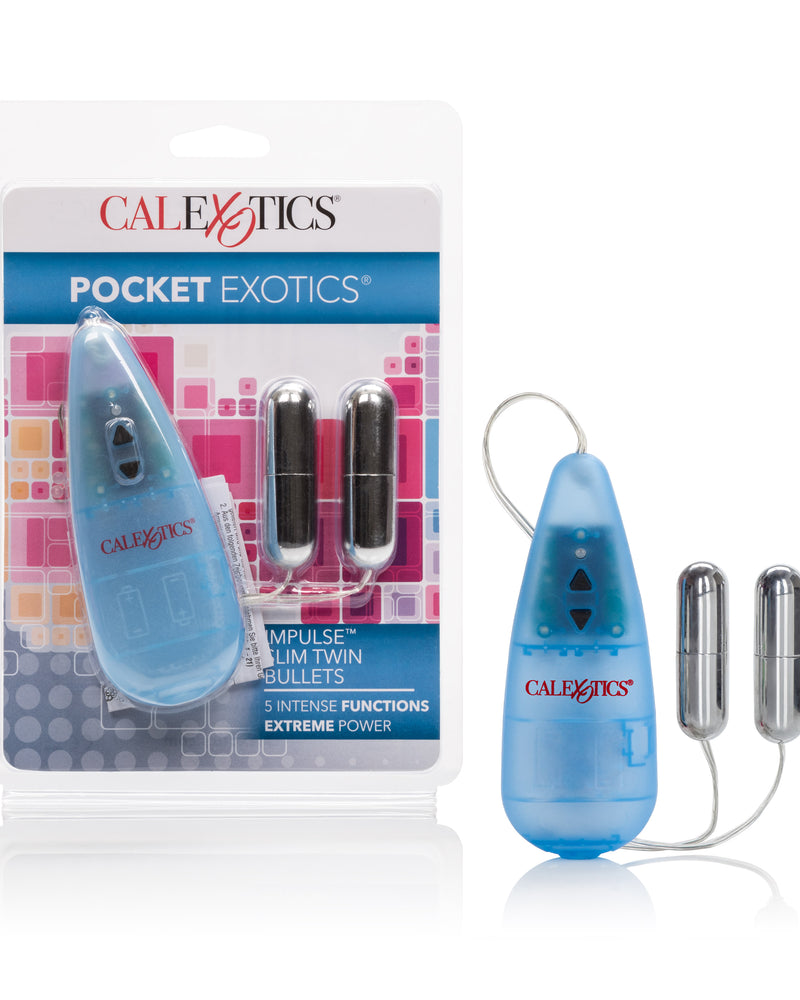 "Pocket Exotics Impulse Slim Twin Bullets SE0054403"