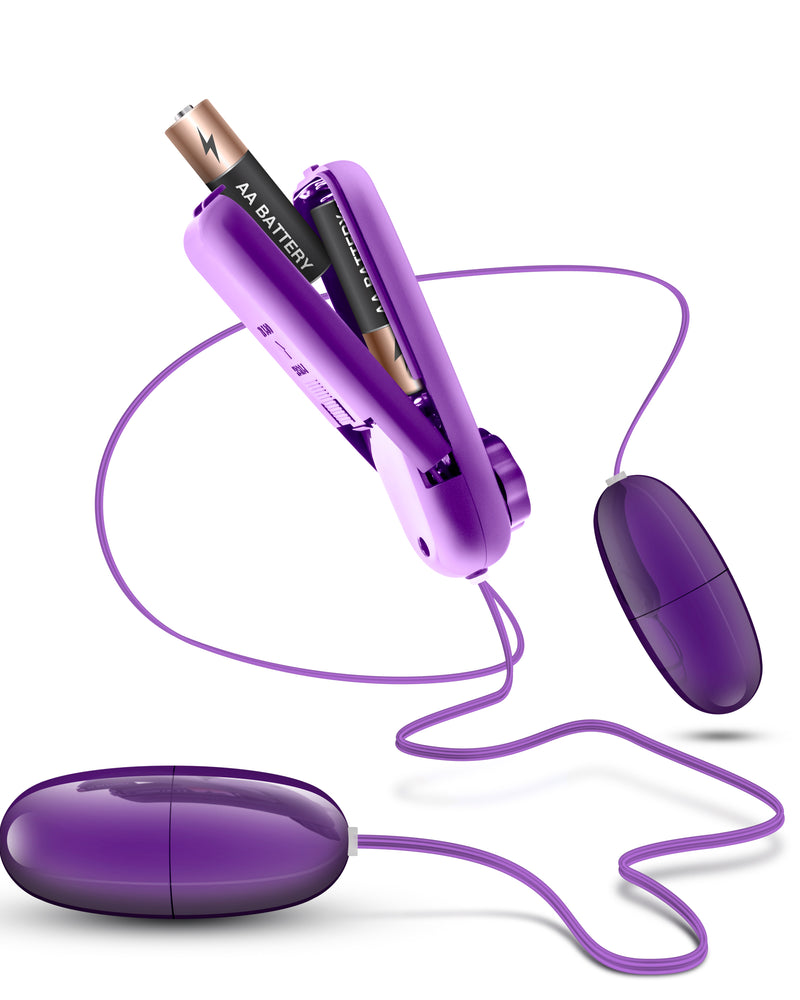 "B Yours Double Pop Eggs - Plum BL-25501"