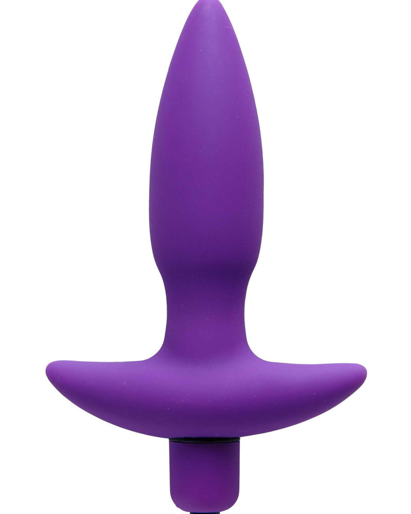 "Aria Vibrating Silicone Anal Plug - Small TV-AD330-SMALL"