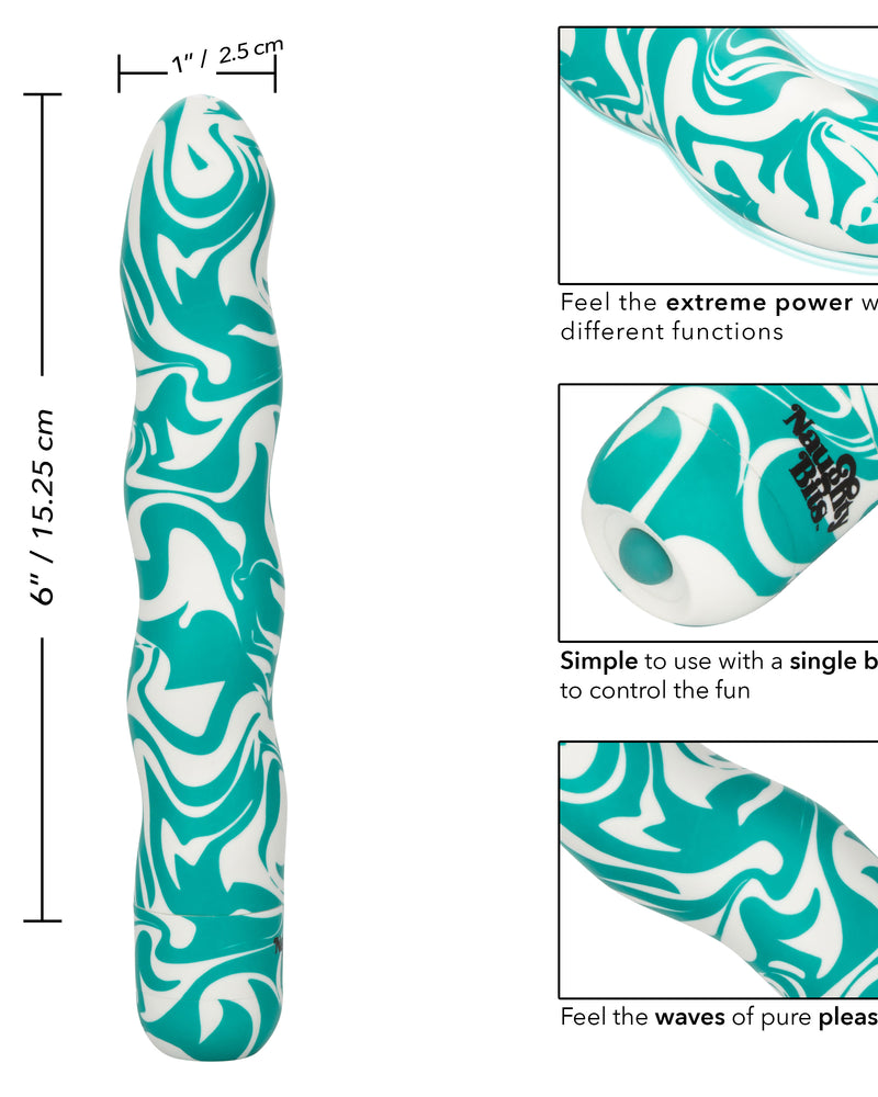 "Naughty Bits Squiggle Dick Personal Vibrator SE4410193"