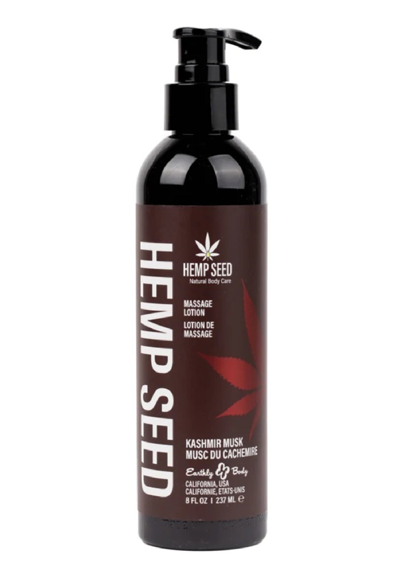 "Hemp Seed Massage Lotion - Kashmir Musk 8 Oz EB-ML013"