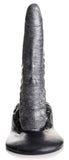 The Gargoyle Rock Hard Silicone Dildo - Silver