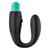 Rocker Base Prostate Stimulator With Rechargeable Bullet Vibrator