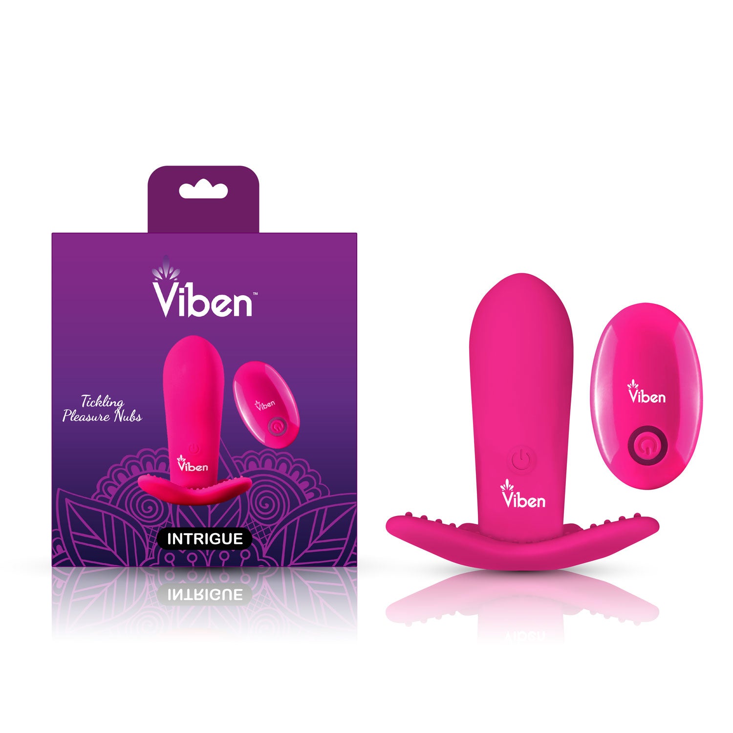 Intrigue - Hot Pink - Remote Control 10-Function Panty Vibe