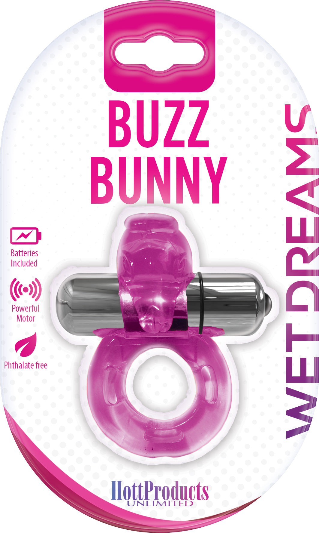 "Purrfect Pet Buzz Bunny - Magenta HTP2134"