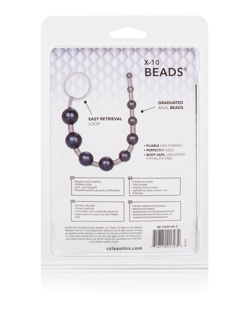 "X-10 Beads - Black SE1233032"