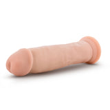 Dr. Skin Plus - 9 Inch Posable Thick Dildo - Vanilla