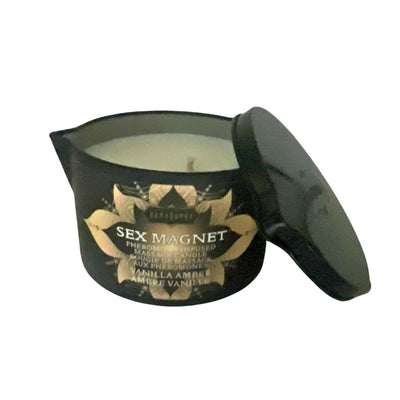 "Sex Magnet Pheromone Massage Candle - 6oz -Vanilla KS-12070"