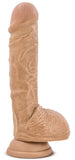 "Au Naturel - Big Billy - 9 Inch Dildo - Mocha BL-74817"