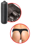 Fetish Fantasy Series Hanky Spank Me Vibrating Panties - Black