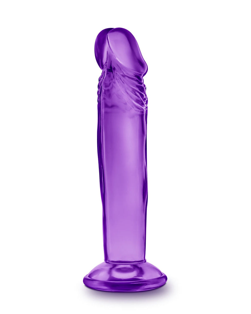 B Yours - Sweet n' Small 6 Inch Dildo With Suction Cup - Purple