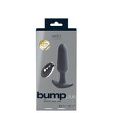 Bump Plus - Rechargeable Remote Control Anal Vibe - Just Black