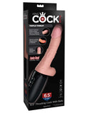 King Cock Thrusting Cock 6.5 Inch With Balls