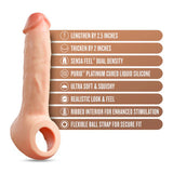 Performance Plus Thrive 2.5 Inch Silicone Penis Xtender - Beige