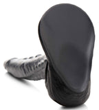 The Gargoyle Rock Hard Silicone Dildo - Silver