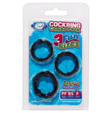 "Cockring Combo Beaded - Black WTC63841"