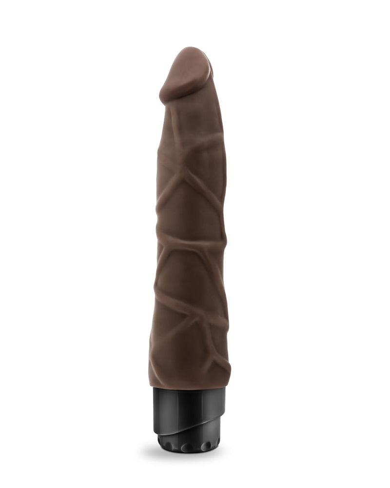 Dr. Skin - Cock Vibe 1 - 9 Inch Vibrating Cock - Chocolate