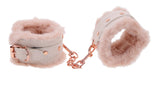 Peaches N Creame Fur Handcuffs - Pink