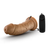 Dr. Skin - Dr. Joe - 8 Inch Vibrating Cock With Suction Cup - Mocha