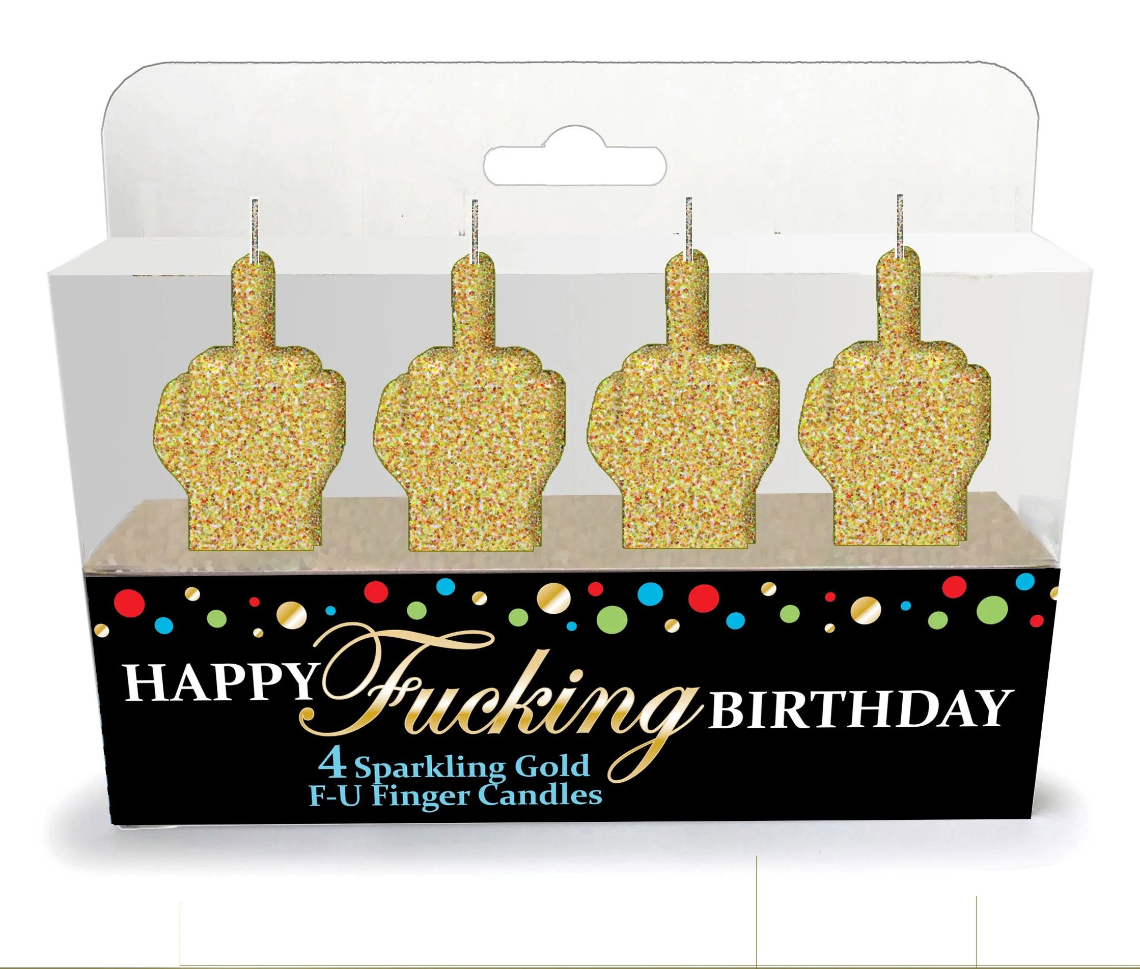 "Happy Fucking Birthday Candle Set LG-CP1066"