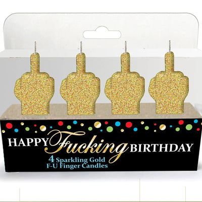 "Happy Fucking Birthday Candle Set LG-CP1066"