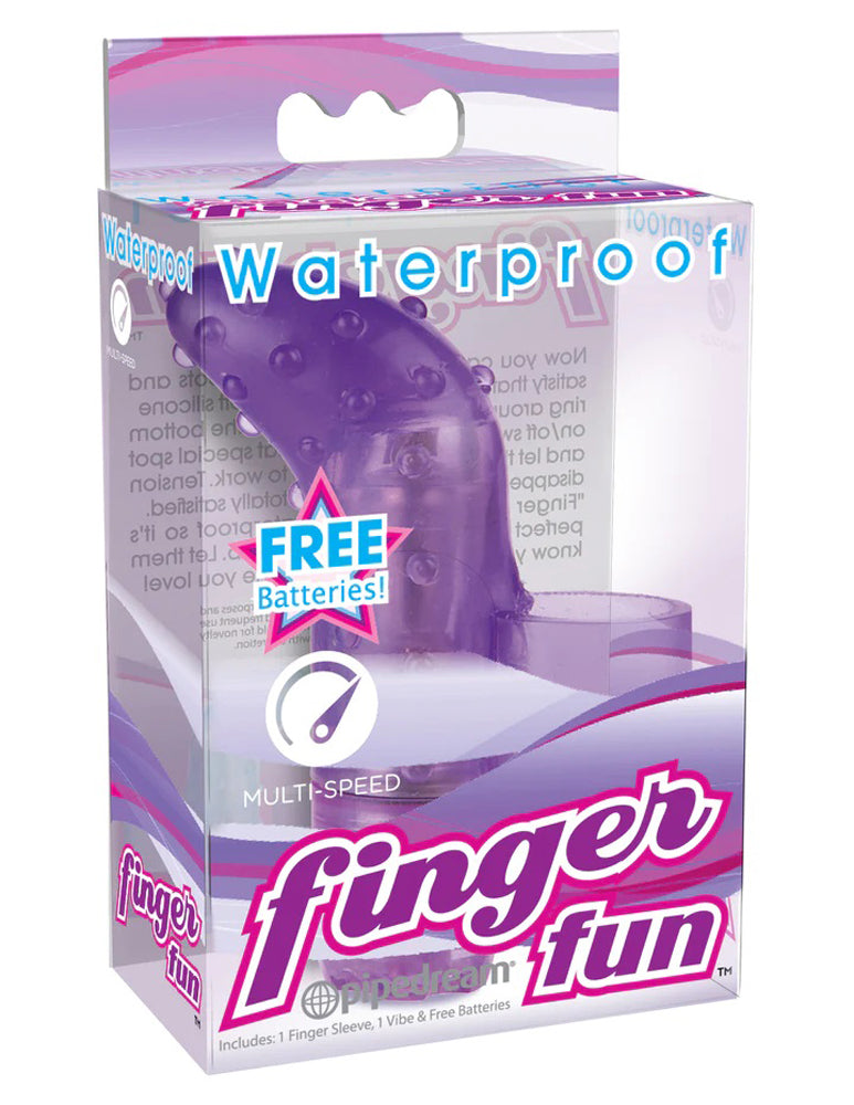 "Waterproof Finger Fun - Purple PD2554-12"