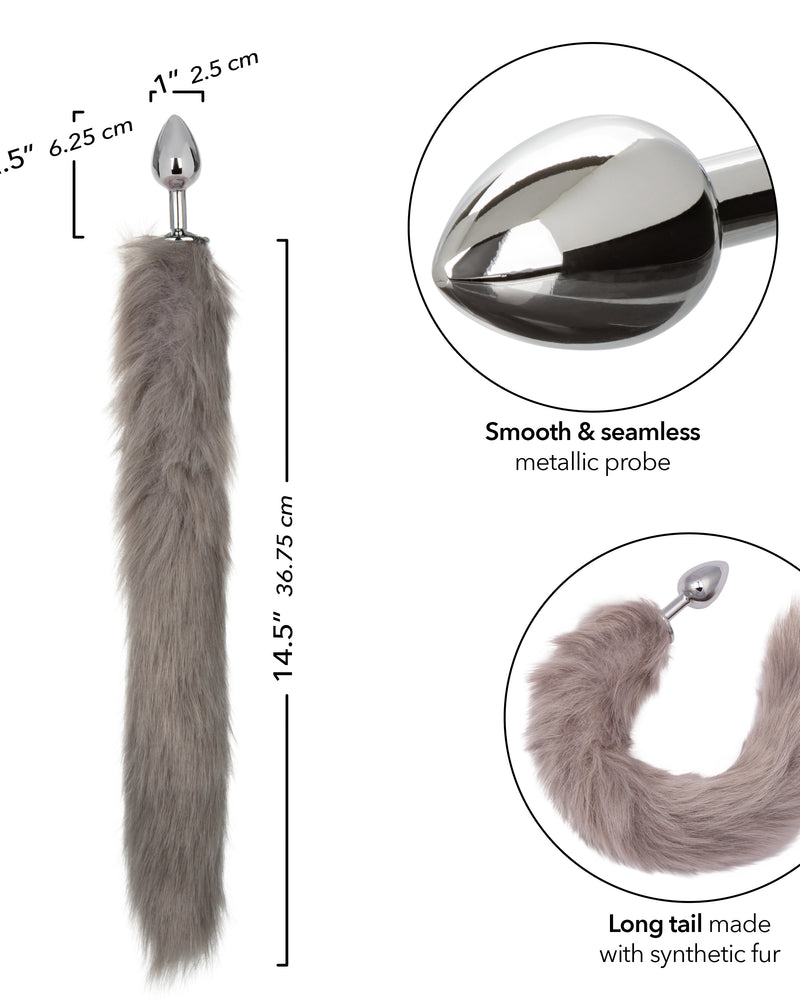 "Running Wild Tail - Grey SE2654143"