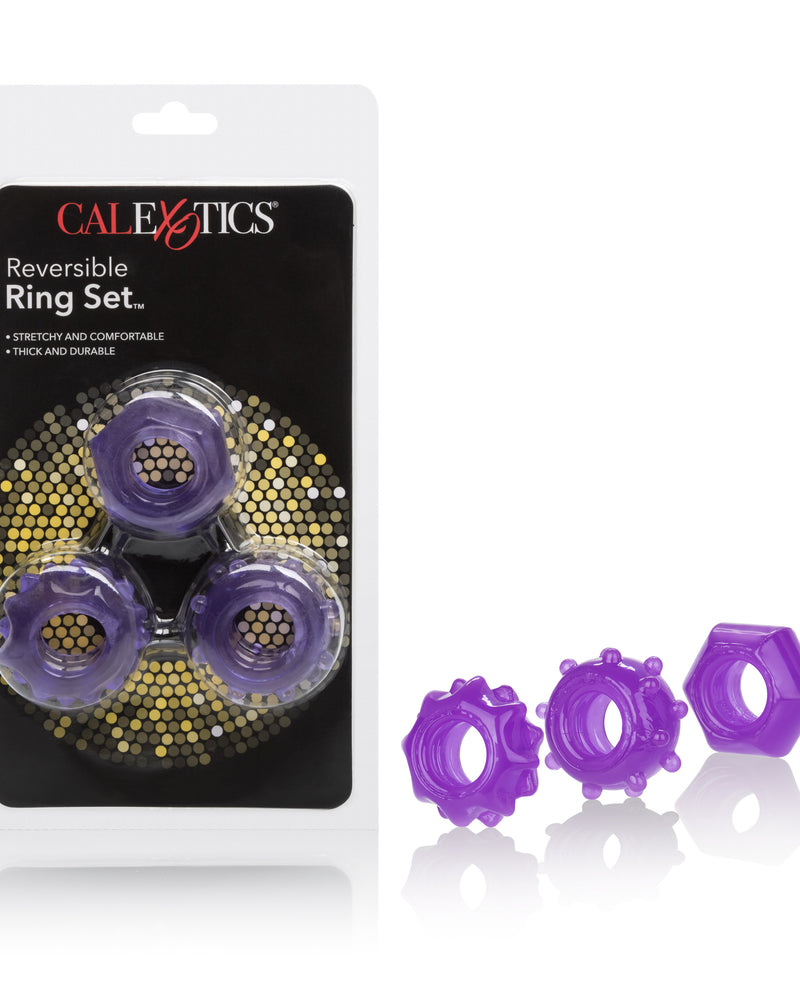 Reversible Ring Set - Purple