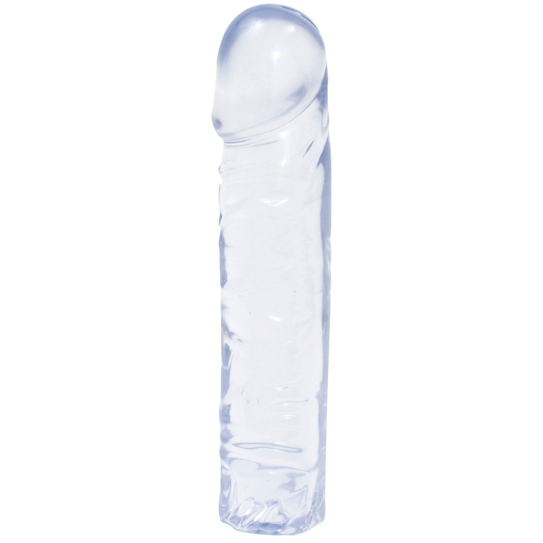 "Crystal Jellies Classic Dong 8 Inch - Clear DJ0285-02"