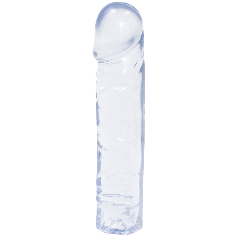 "Crystal Jellies Classic Dong 8 Inch - Clear DJ0285-02"