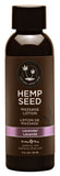 "Hemp Seed Massage Lotion - Lavender - 2 Fl. Oz. / 60 ml EB-ML117"