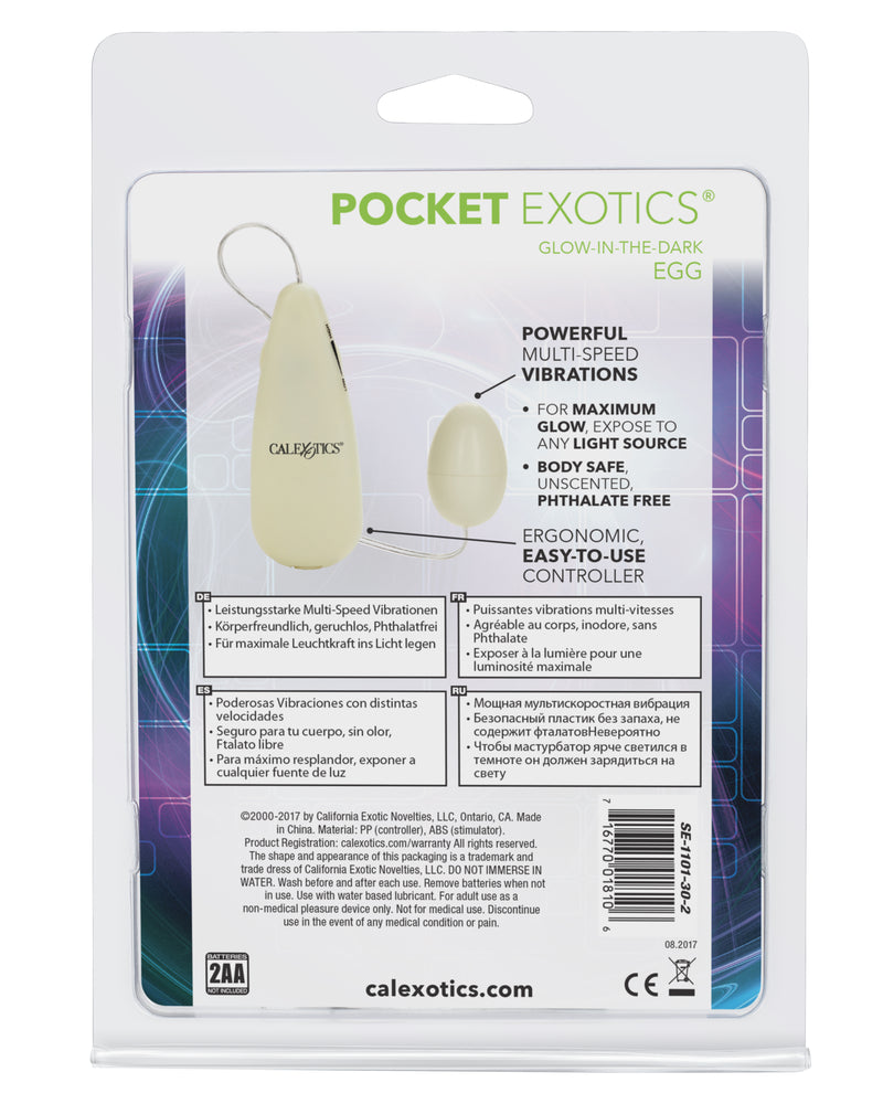 Pocket Exotics Glow-in-the-Dark Egg