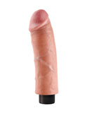 King Cock 8-Inch Vibrating Cock - Light