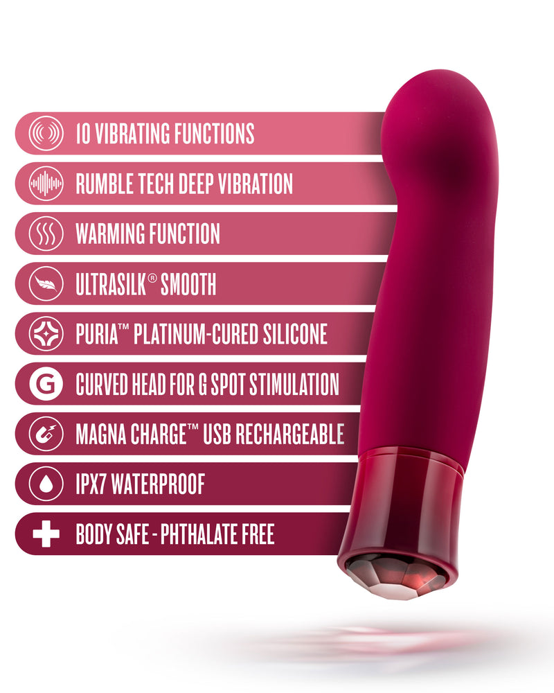 "Oh My Gem - Classy - Garnet - Fuchsia BL-28300"