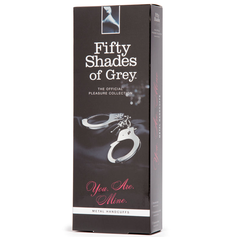 "Fifty Shades of Grey You Are Mine Metal Handcuffs LHR-40176"