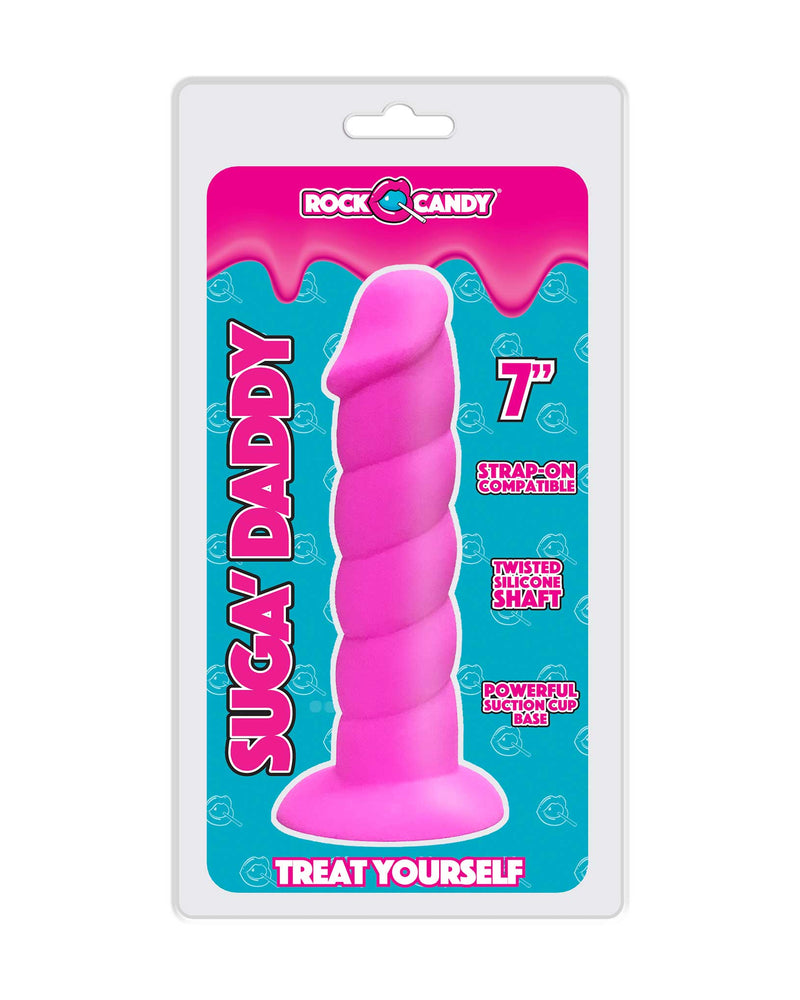 "Suga-Daddy 7 Inch Dong - Pink RC-SDAD7-101-P"