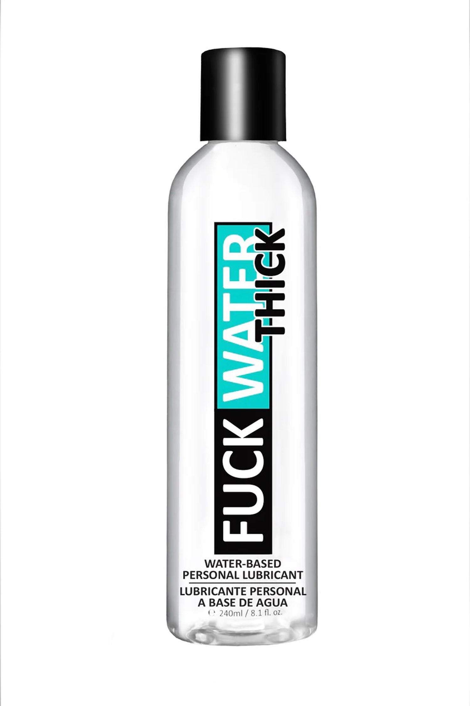 "Fuck Water Thick 8oz Clear Water Based Lubricant FW-T8"