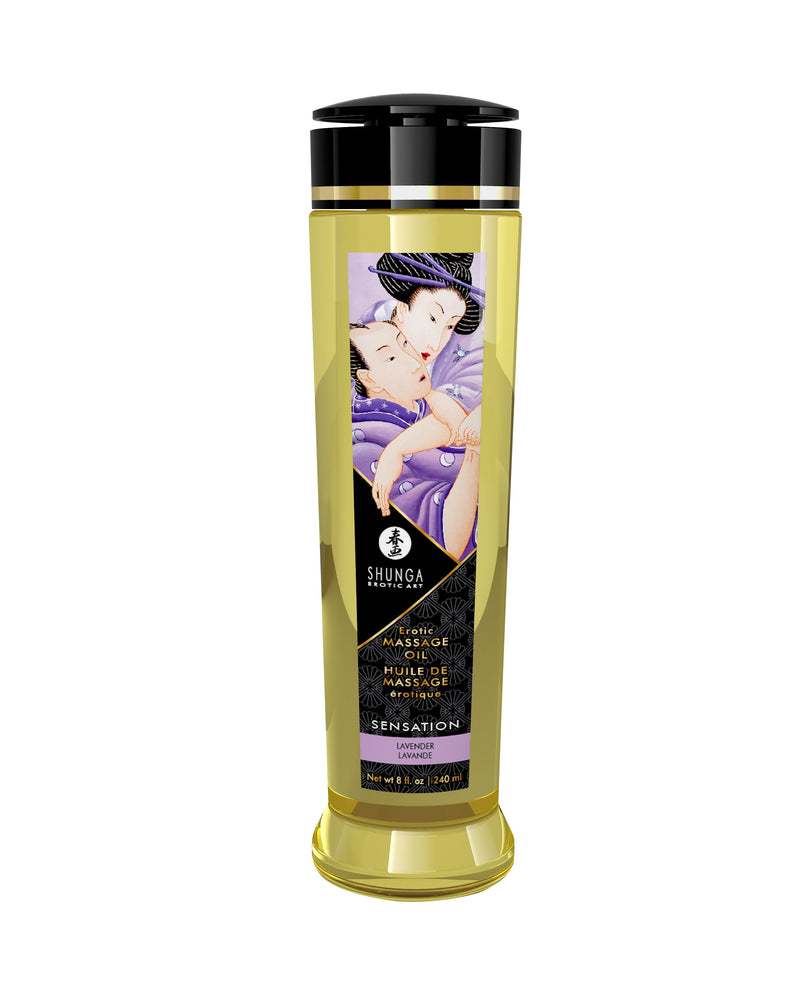 Massage Oils - Sensation - 8 Fl. Oz. Lavender
