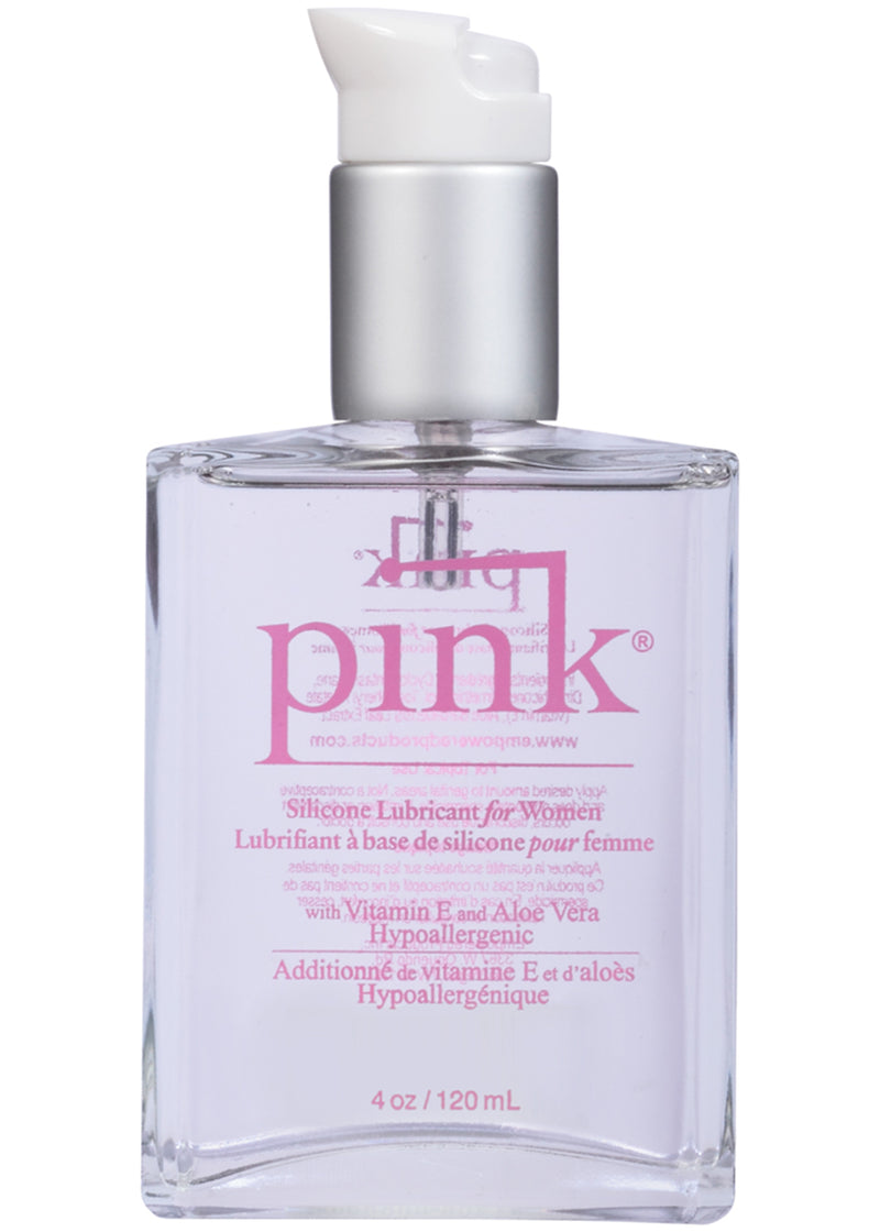 "Pink 4oz. Glass Bottle PK-G-4"
