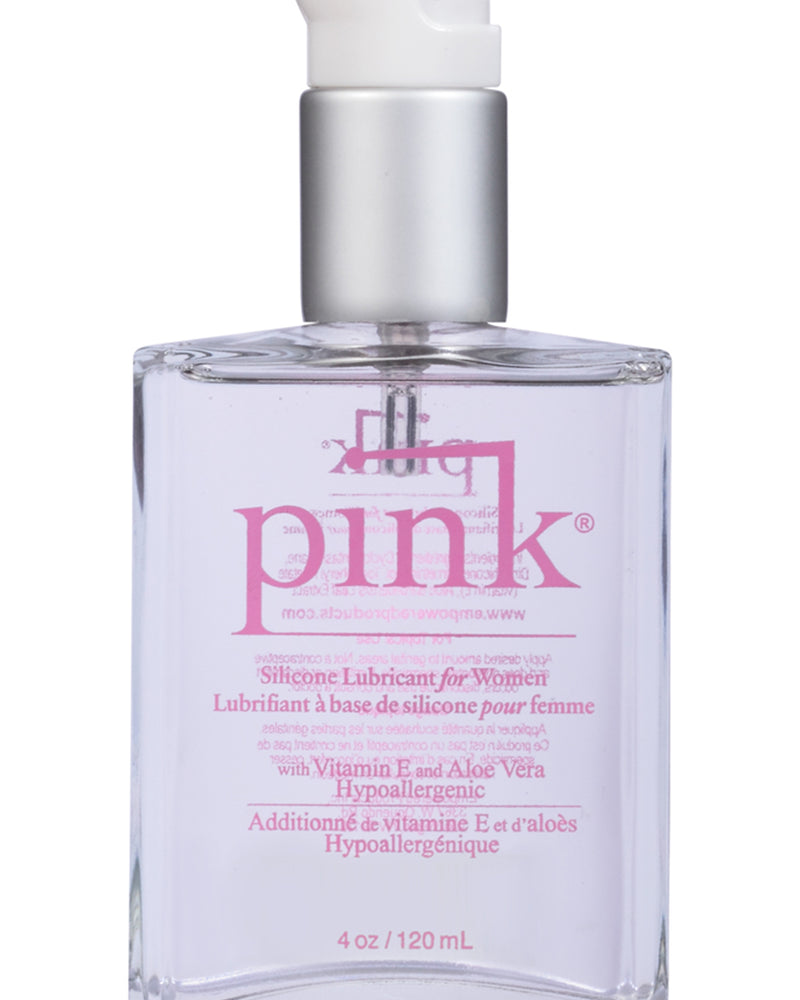 "Pink 4oz. Glass Bottle PK-G-4"