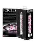 Icicles No. 7 - Clear / Pink