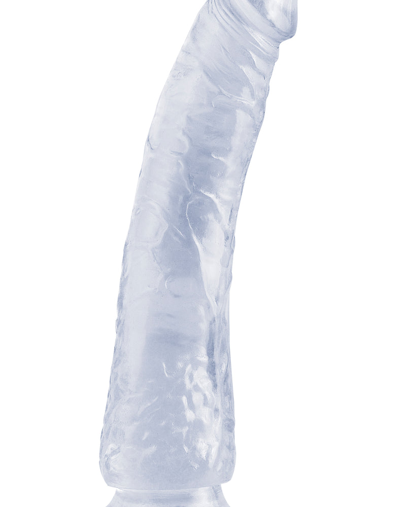 "Basix Rubber Works - Slim 7 Inch With Suction Cup - Clear PD4223-20"