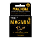 Trojan Magnum Raw 3 Ct Condoms