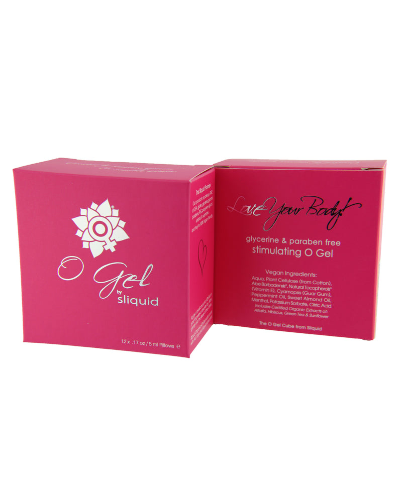 "Organics O Gel Cube - 2 Fl. Oz. - 12 Count SLIQ904"