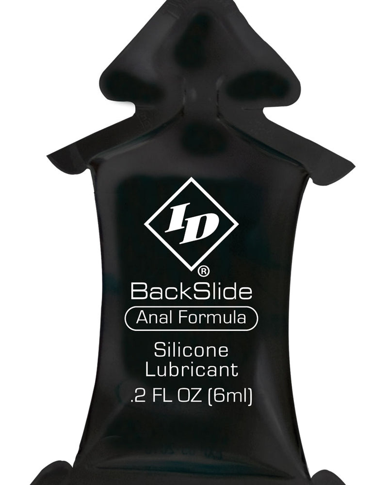 "ID Backslide Silicone Lubricant - 144 Count 6ml Pillows - Bulk ID-BCP-BOB"
