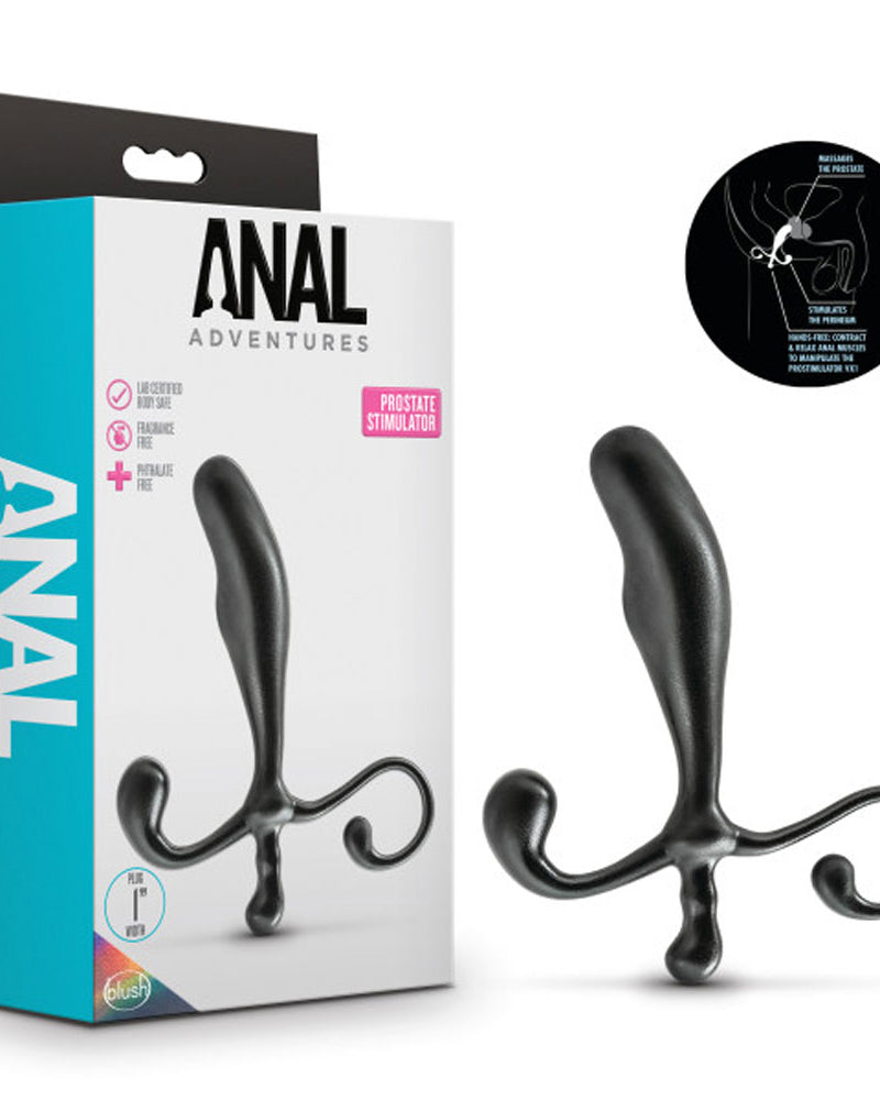 "Anal Adventures - Prostate Stimulator - Black BL-40085"