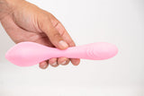 Harmonie Rechargeable Remote Silicone Bendable Vibrator - Pink