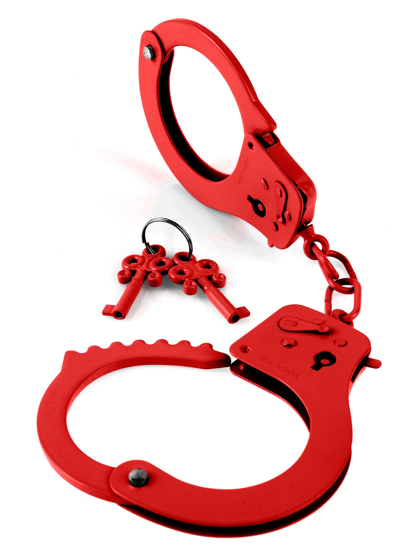 Fetish Fantasy Series Metal Handcuffs - Red