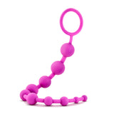 "Luxe Silicone 10 Beads - Fuchsia BL-11000"